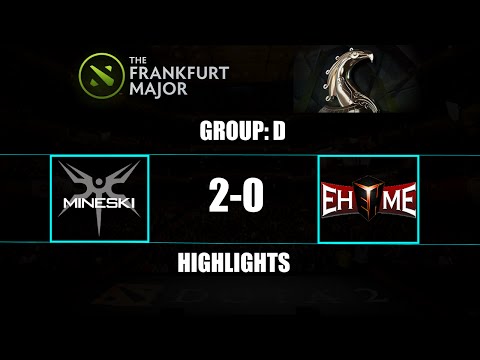 The Frankfurt Major: Team Mineski 2-0 EHOME Highlights