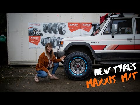 Mud Tyres - Maxxis M/T Bighorn Fitted to the Pajero