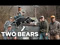 TWO BEARS One Day Bear Hunting With Hounds