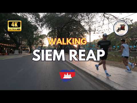 [4K] What's NEW on Siem Reap Riverside? 2025 Evening Walking Tour
