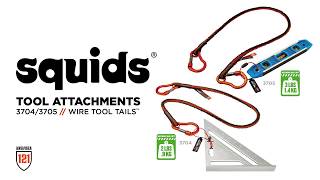 Squids 3705 Wire Tool Attachment – Screw Gate Tool Tail – 3lbs (6-Pack)