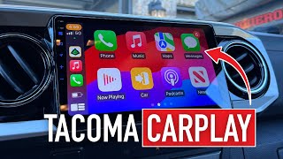 Dasaita G12 Tacoma Install - 3rd Gen Wireless CarPlay Installation - CLEAN OEM Look