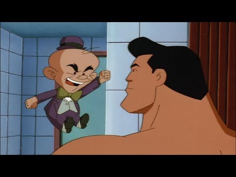 Superman Keeps Tricking Mr. Mxyzptlk - Superman: The Animated Series