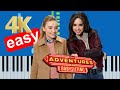 Wildside Adventures In Babysitting Slow Easy Medium Piano Tutorial 4K