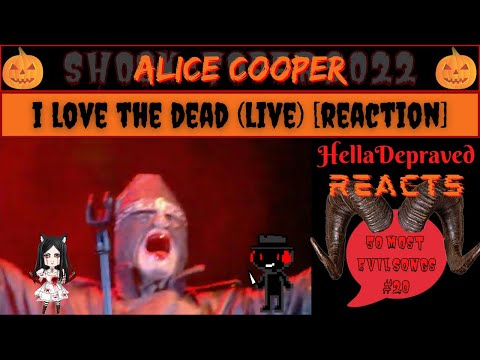 Alice Cooper - I Love The Dead (LIVE) - FIRST TIME WATCH