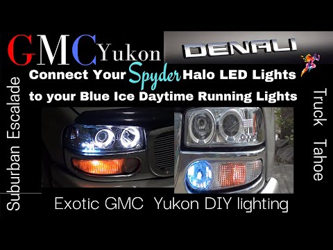 Gmc Yukon “How to Connect Your Spyder Halo LED Lights to your Daytime Running Lights - DRL” DIY