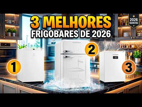 3 MELHORES FRIGOBARES de 2026!NÃO COMPRE Frigobar Antes de Ver Este Vídeo!