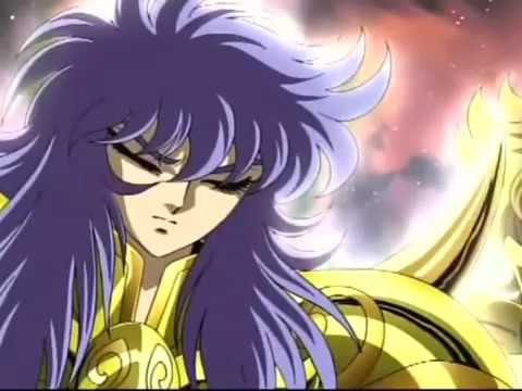 aioria mu y milo vs espectros