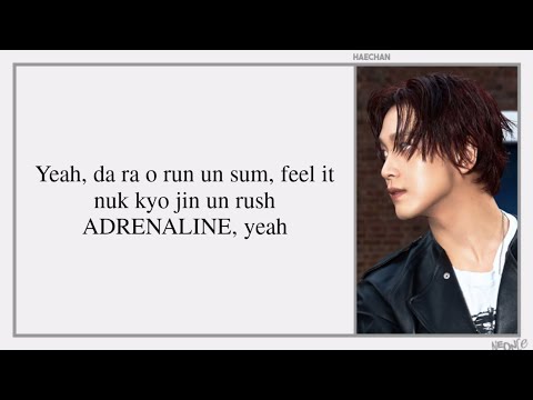 HAECHAN (해찬) - ADRENALINE (Easy Lyrics)