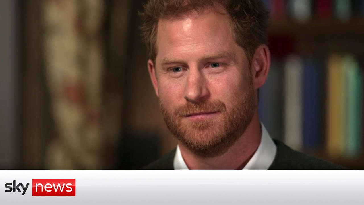 Prince Harry says he wants his father and brother 'back' - YouTube