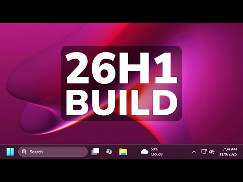 Новая предварительная версия Windows 11 26H1 — сборка 28000 в Канарском канале