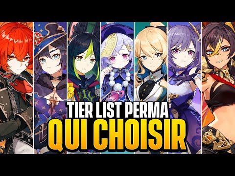 BIEN CHOISIR SON 5★ OFFERT ! Tier List Perma et Analyse des Constellations (META) - Genshin Impact