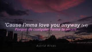 Chris Brown Ft. Tayla Parx - Anyway (Lyrics &amp; Sub Español / Traducida)