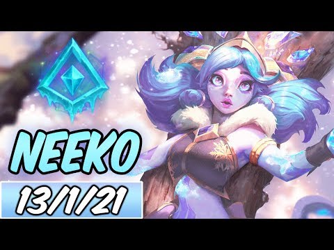 45% CDR GLACIAL AUGMENT NEEKO MID | Build & Runes |  Winter Wonder Neeko | League of Legends