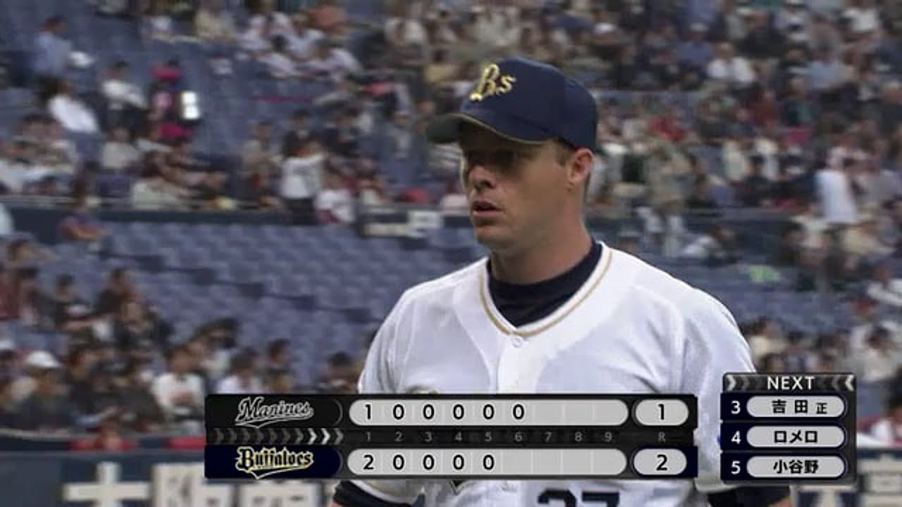 オリックス・アルバースが6回8奪三振の内容で来日初勝利