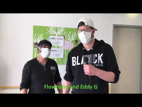 2 Jungs spitten für Sozialwerk St.Georg in der Corona-Krise