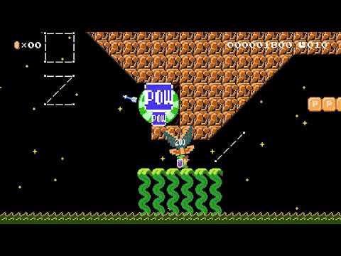 [DELETED LEVEL] Link's Bow Training (Super Mario Maker 2)
