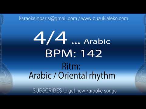 4/4 ARABİC-ORiENTAL RHYTHM ► BPM:142