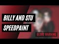 Billy And Stu From Scream Speed Paint