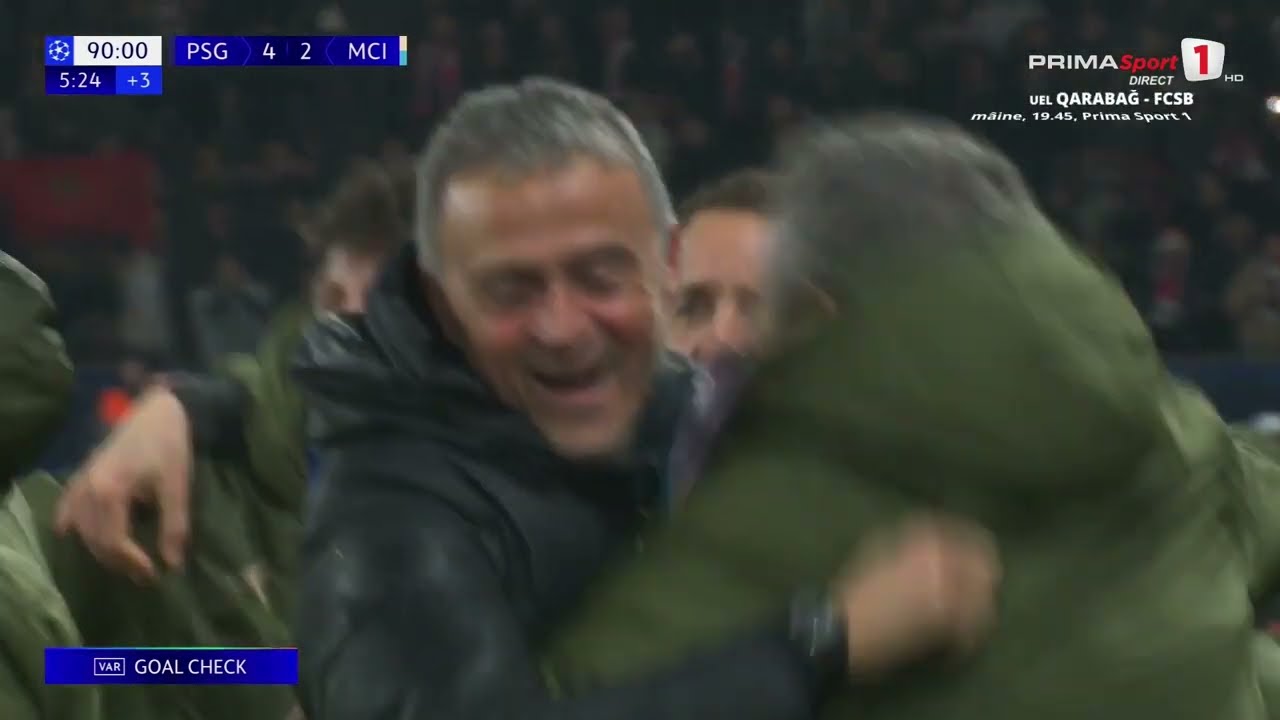 REZUMAT. PSG - Manchester City 4-2. Remontada de senzație a francezilor