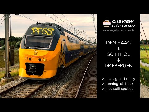 🇳🇱 Construction Den Haag causes Delay + Nico Spilt spotted! Den Haag - Driebergen-Zeist 7/8/2025