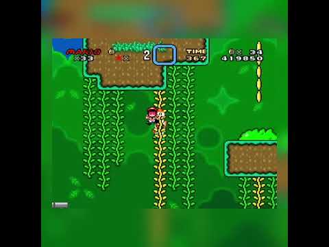SMW Custom Music Track 407 - (New Super Mario World 2: Around The World - Player Down (Forest))