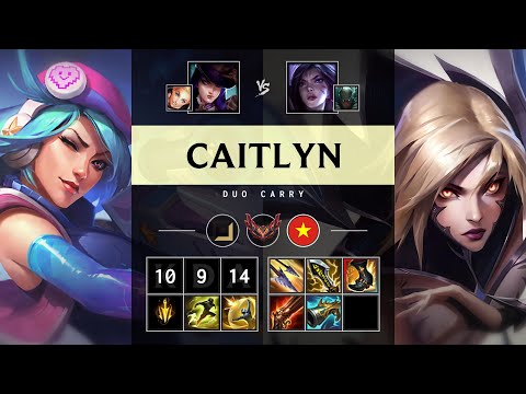 Caitlyn ADC vs Kai'Sa - VN Grandmaster Patch 25.18