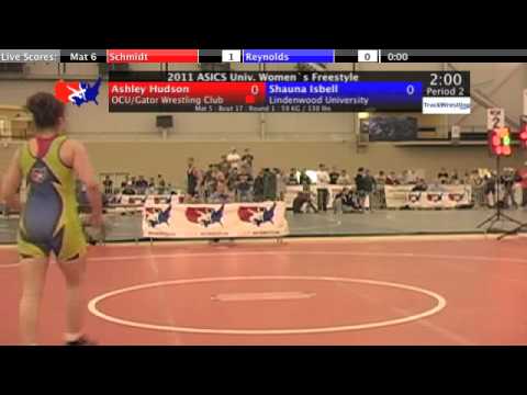 University Women 59kg - Ashley Hudson vs. Shauna Isbell