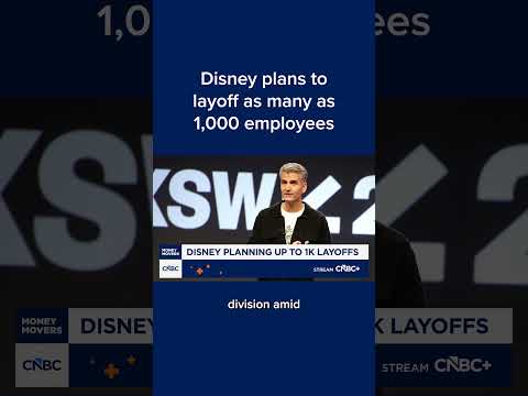 Disney plans to layoff as many as 1,000 employees