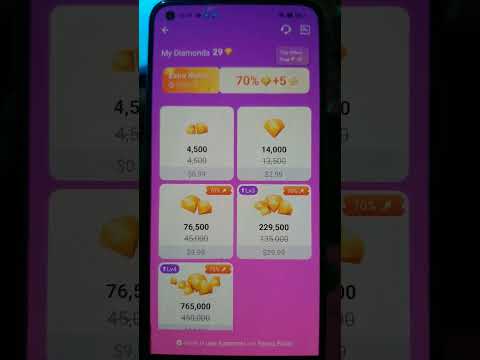 Chamet app diamond seller.