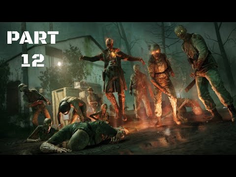 Zombie Army 4  Dead War Part 12- Escape zombie Horde- Walkthrough Gameplay