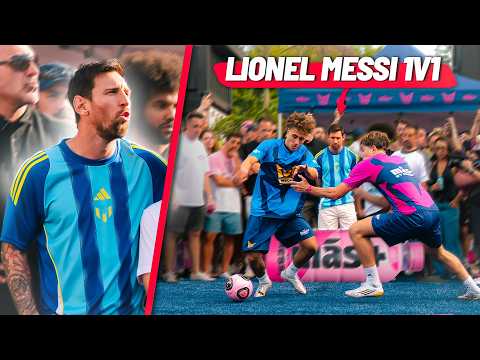 1v1 with MESSI!! 🤯 The GOAT Crowns World Champ!! 👑🐐