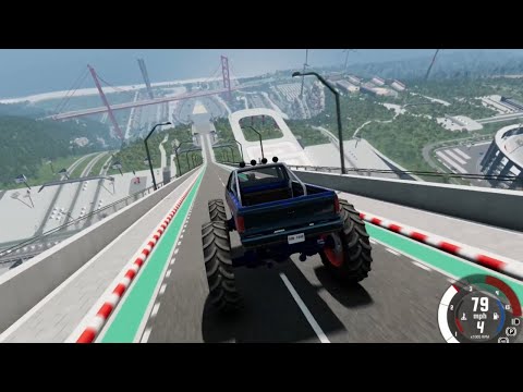 BeamNG Drive: Car Jump Arena 2023