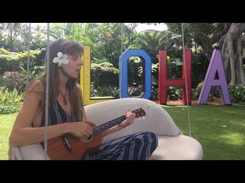 Sanne van de Wardt - There Are Many Rivers (Rainbow song) @ Maui, may 2019