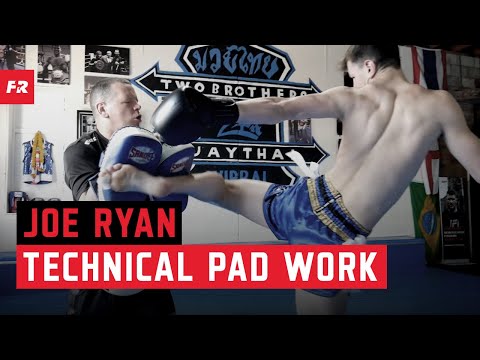 Joe Ryan Technical Muay Thai Pad Work | Muay Thai Training
