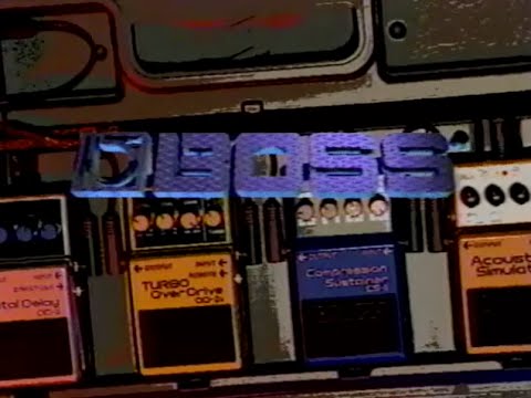 BOSS - THE COMPACT PEDAL APPLICATION VIDEO ( 1997 )