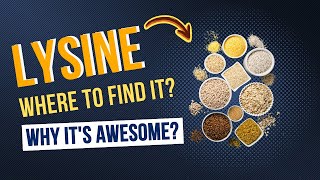 Lysine: Where to Find It and Why It's Awesome? #lysine #lysinebenefits