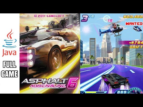 ASPHALT 6 ADRENALINE - Java Game (Full Gameplay No Commentary)
