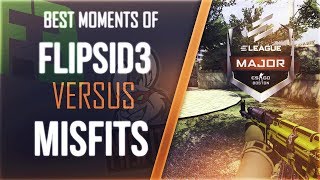 FLIPSID3 vs MISFITS @ ELEAGUE MAJOR 2018 ★ CS:GO