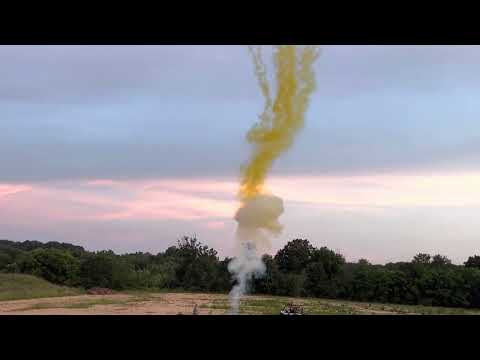 Dominator 1.4pro 25-shot Instant Smoke Cake with Whistle