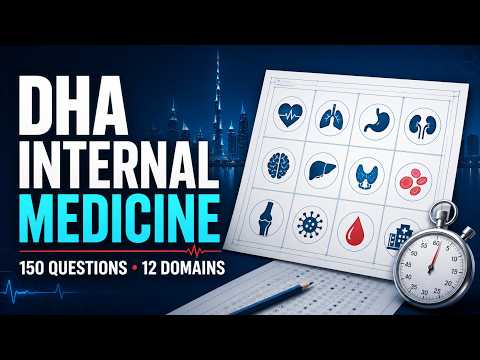 DHA Internal Medicine Exam 2026: Official Blueprint, 150 Questions & 12 Domains