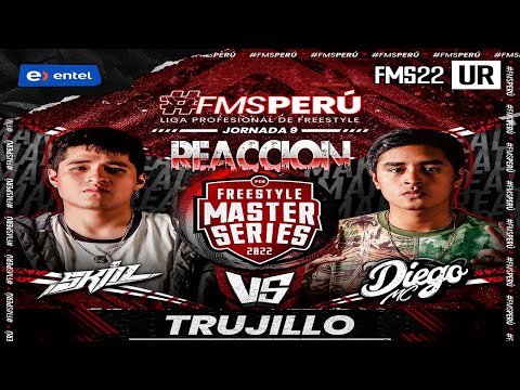 SKILL VS DIEGO MC | FMS PERÚ 2022 - Jornada 9 | Urban Gamer Reacción EL SKILL MAS TOP!!! 🤯