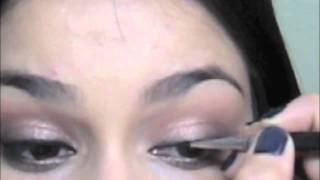 Glam Look Make up tutorial with fake eyelashes