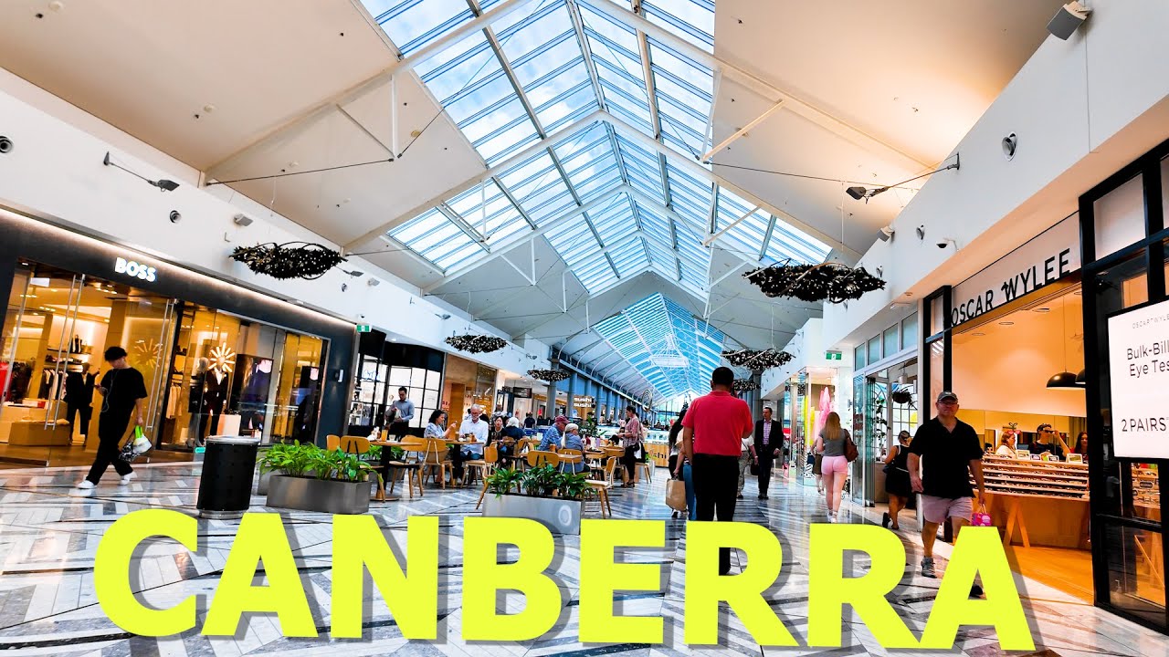 Embark on a fascinating walking tour at Canberra Centre.