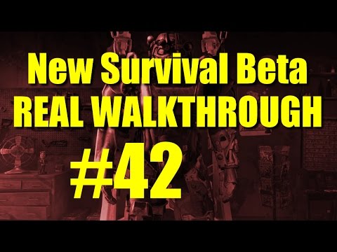 Fallout 4 Survival Beta Walkthrough Part 42 - Boston Airport Hubflower Run (No VATS, No Companion)