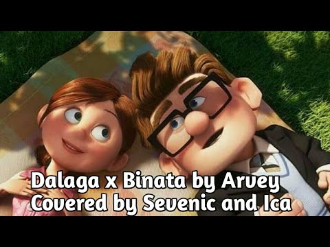 Dalaga X Binata Lyrics Video | By Arvey | Covered by Sevenjc and Ica