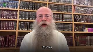 ממתק לשבת פרשת לך לך תשפ״ד (הרב נחמיה וילהלם) - התמונה מוצגת ישירות מתוך אתר האינטרנט יוטיוב. זכויות היוצרים בתמונה שייכות ליוצרה. קישור קרדיט למקור התוכן נמצא בתוך דף הסרטון