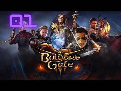 BALDUR'S GATE 3 🧝 Lets Play Folge #001 Das Abenteuer beginnt 🧳 [German/Deutsch]