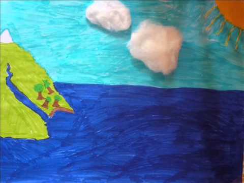 Le cycle de l'eau par la classe 8 de CM1