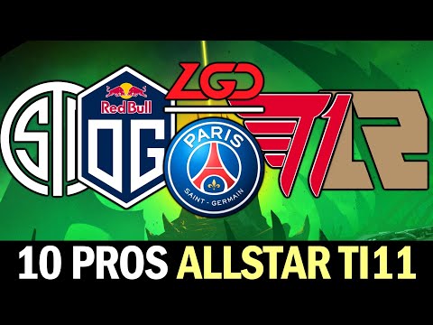 10 PROs ALLSTAR Ranked before TI11